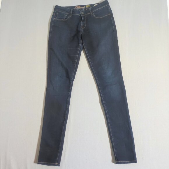 Mavi Jeans women's size 30/34 indigo blue colour Alexa mid rise skinny jeans - Picture 1 of 16